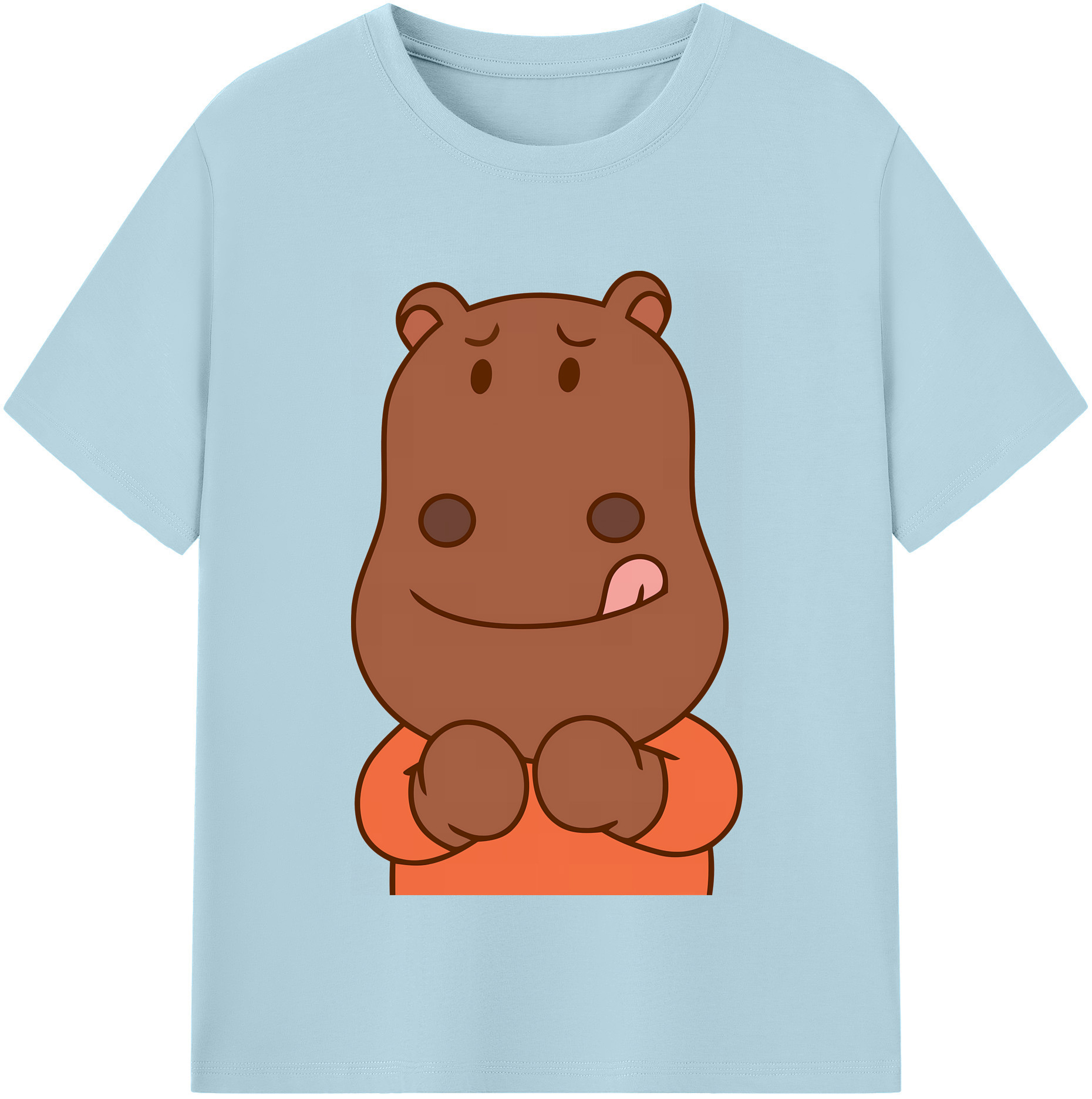 （画像用） アンパンマン Anpanman 綿100％半袖Tシャツ（フロントプリント）
